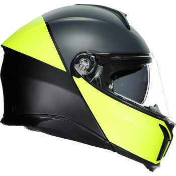 AGV Tourmodular Helmet - Balance - Black/Yellow Fluo/Gray - XL 211251F2OY00115