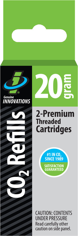 INNOVATIONS Premium Threaded Cartridges 20g 2/Pk G2131