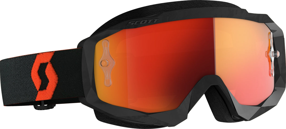 SCOTT Hustle X Mx Goggle Orange/Blk Orange Chrome Works 272829-1008280