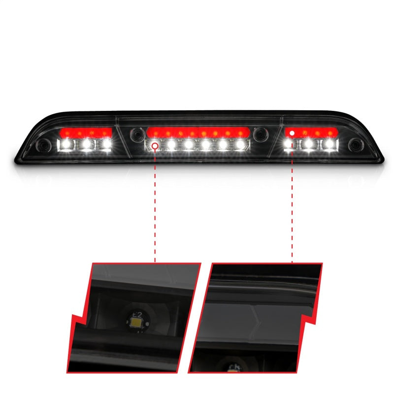 ANZO 15-20 Ford F-150 - F-450 LED Third Brake Light - Black Housing/Smoke Lens 531112