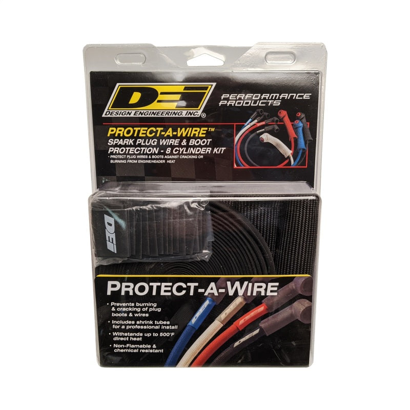DEI Protect-A-Boot and Wire Kit 8 Cylinder - Black 10712