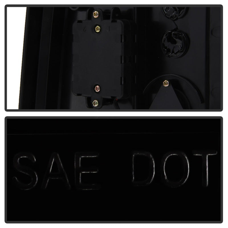 Spyder 15-17 GMC Yukon LED Tail Lights - Black (ALT-YD-GY15-LED-BK) 5085702