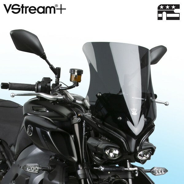 NATIONAL CYCLEVstream+ Windscreen Short Dark Tint YamN20346