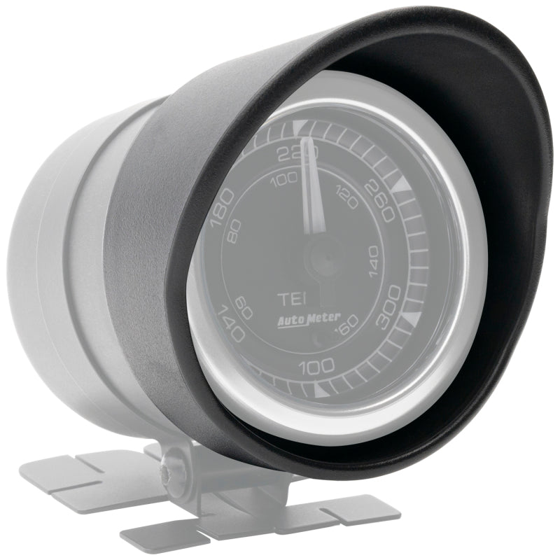 AutoMeter Gauge Visor 2-1/16in - Black 5324