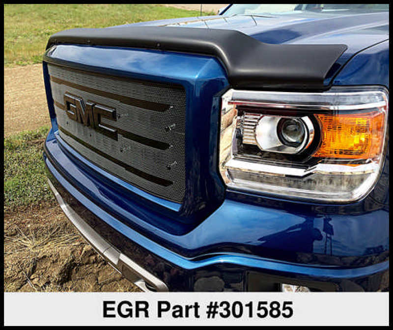 EGR 14+ GMC Sierra Superguard Hood Shield - Matte (301585) 301585