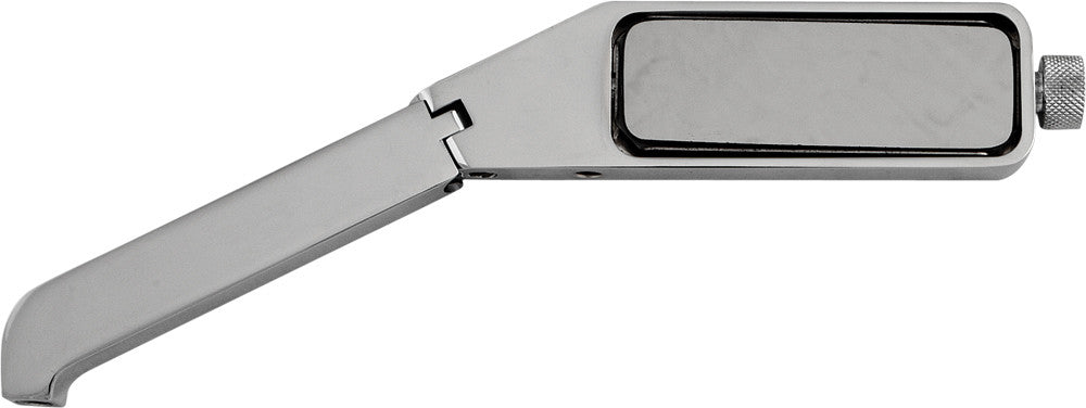 HARDDRIVE Rectangular Smooth Mirror Billet Right 3.5x1.25" 60-0154R