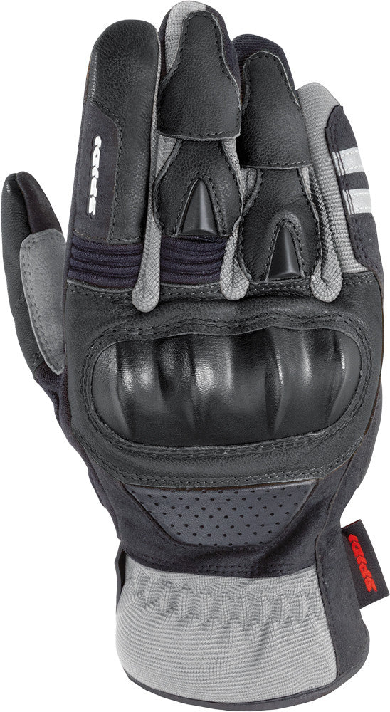 SPIDI T-Road Gloves Black/Grey 2x C44-010-2X