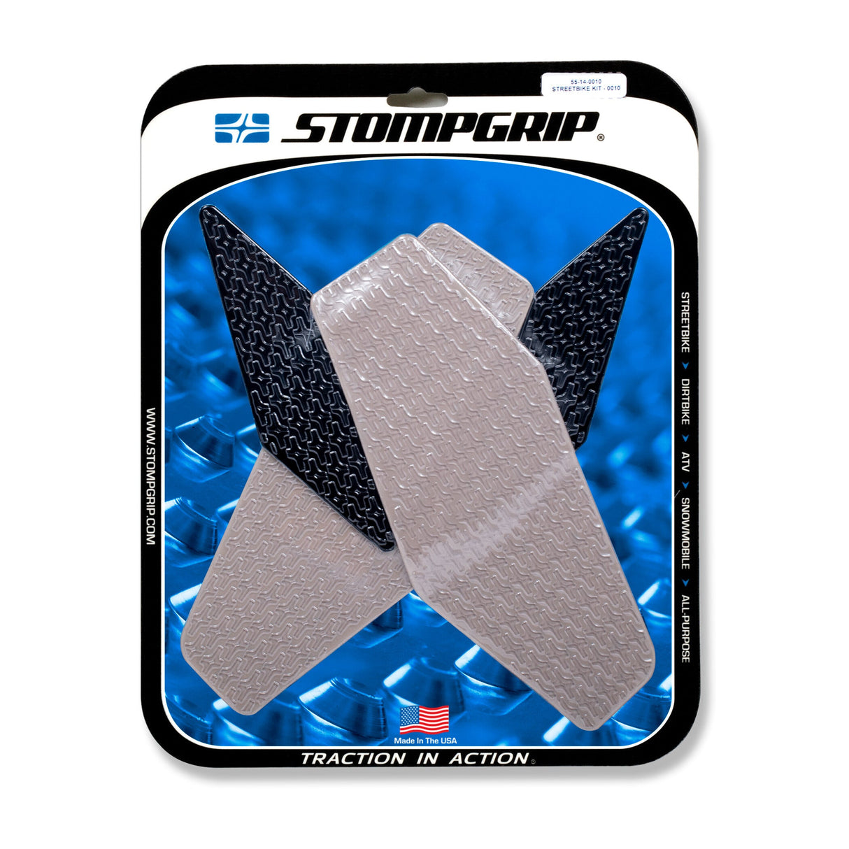 STOMPGRIP All Purpose Kit Icon Strips Clear 33-14-0002C