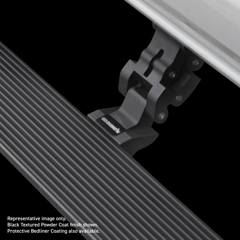 Go Rhino 22-24 Toyota Tundra Crew Cab E-BOARD E1 Electric Running Board Kit - Bedliner Coating 20444587T