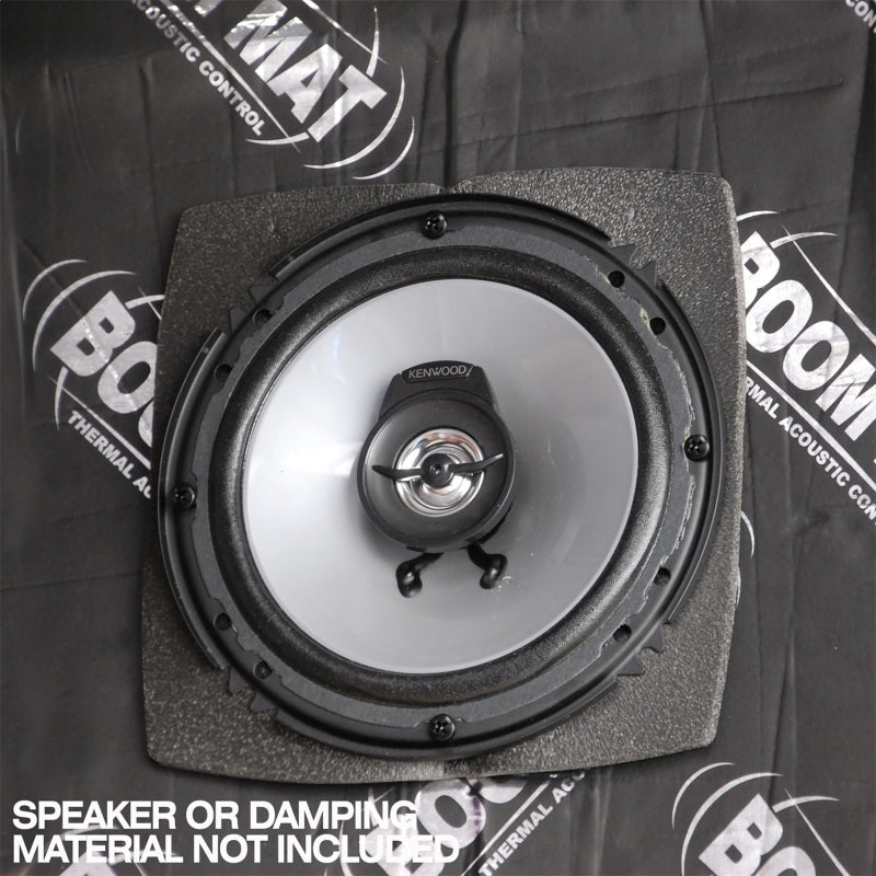 DEI Speaker Baffles 5.25in Round 6.5in Wide 6.5 Height 2.5in Deep Pair 50321