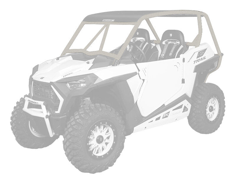 PRO ARMOR Loco Cage W/V Intrusion Turbo Silver P2116C022TS