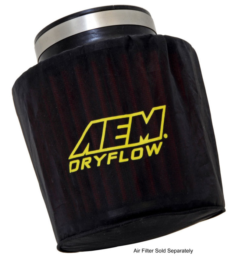 AEM Air Filter Wrap 6 inch Base 5 1/4 inch Top 5 inch Tall 1-4000