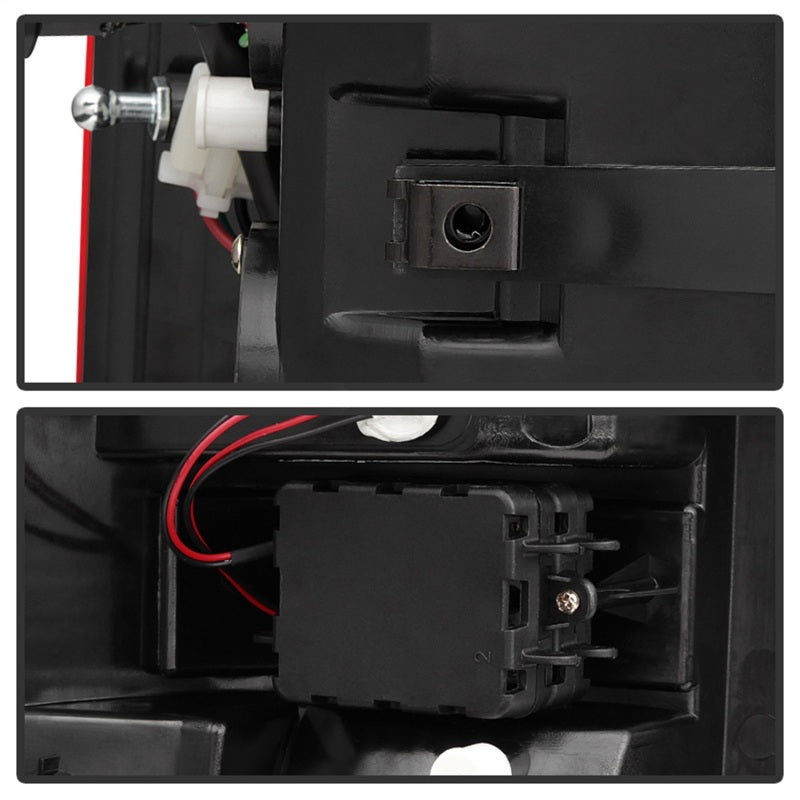 Spyder Dodge Ram 07-08 1500/Ram 07-09 2500/3500 LED Tail Lights Red Clear ALT-YD-DRAM06-LED-RC 5002631