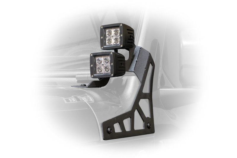DV8 Offroad 2018+ Jeep Wrangler JL A-Pillar Pod Led Light Mount LBJL-02
