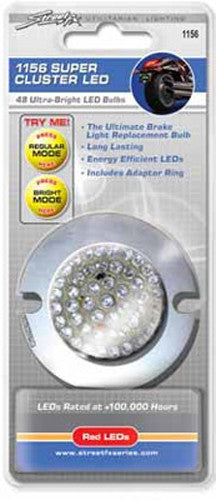 STREETFX 1156 Super Cluster Led Red 1043030