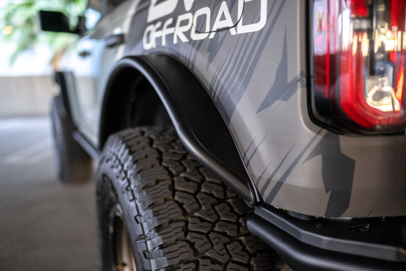 DV8 Offroad 21-23 Ford Bronco Tube Fender Flares FDBR-01