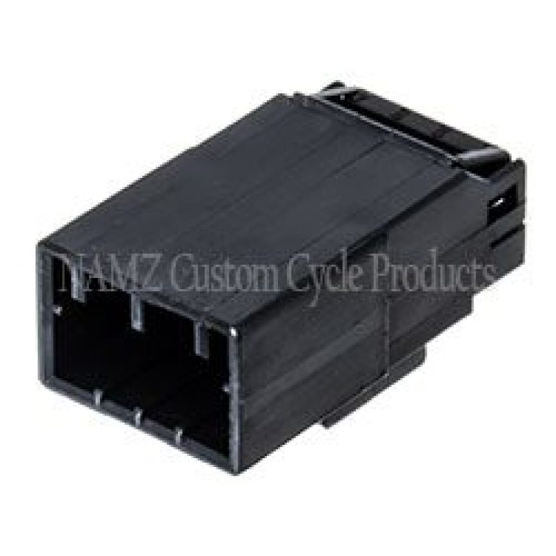 NAMZ AMP Multilock 4-Position Male Wire Cap Housing (HD 73104-96BK) NA-174929-2