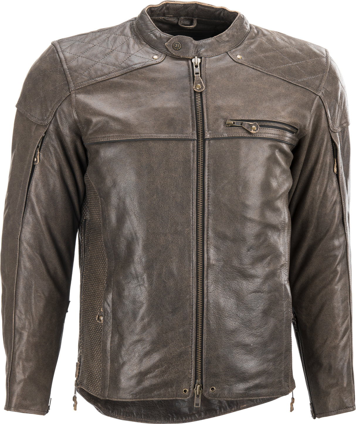 HIGHWAY 21 Gasser Jacket Brown Md #6049 489-1011~3