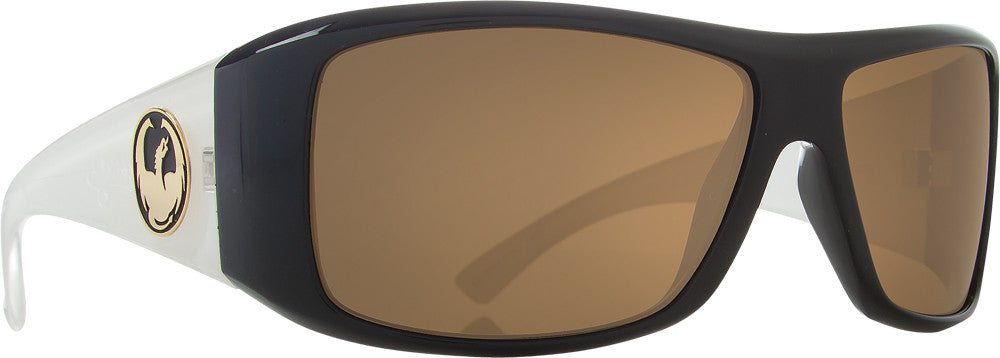 DRAGON Calaca Sunglasses Jet White W/ Bronze Lens 720-1910