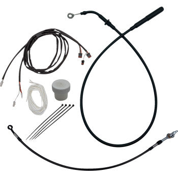 FAT BAGGERS EZ Installation Kit - +6" - FLHT, FLHX - Black 119014-B