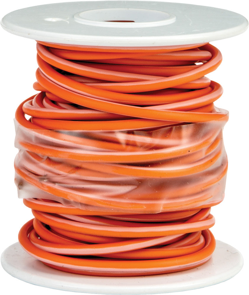 NOVELLOFactory Coded Wire Spool Orange/White 25'DN-WHW7