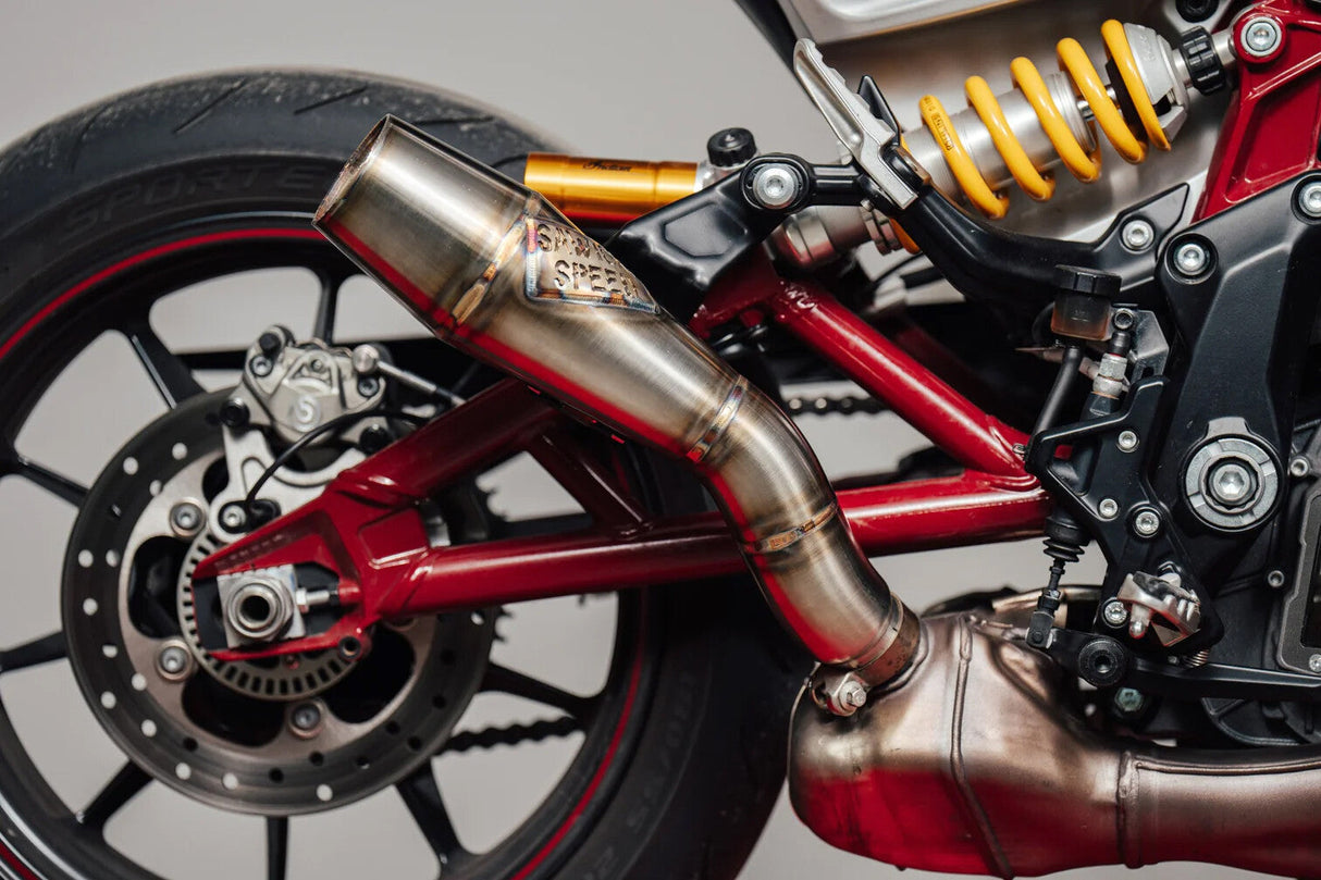 SAWICKI Ftr 1200 Slip-On Cannon Brushed Ss 930-04010