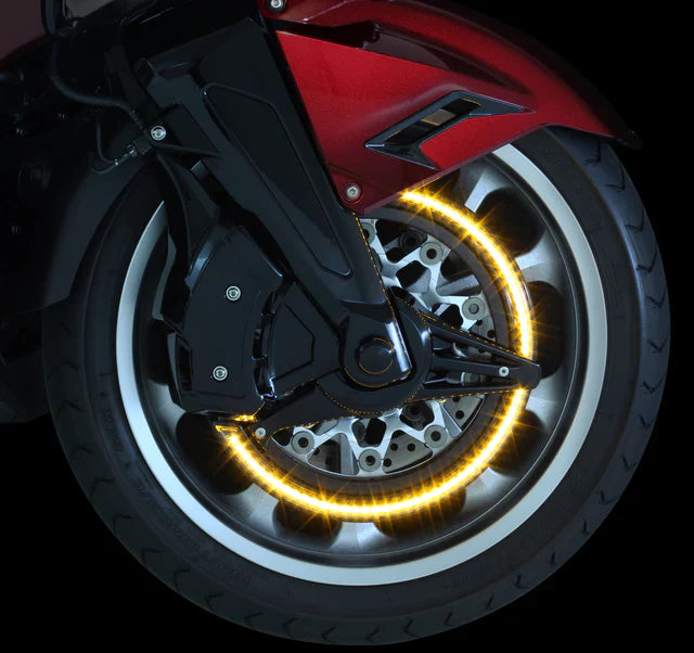Goldstrike Vented Caliper Covers For Gold Wing 18-Up Black 78126
