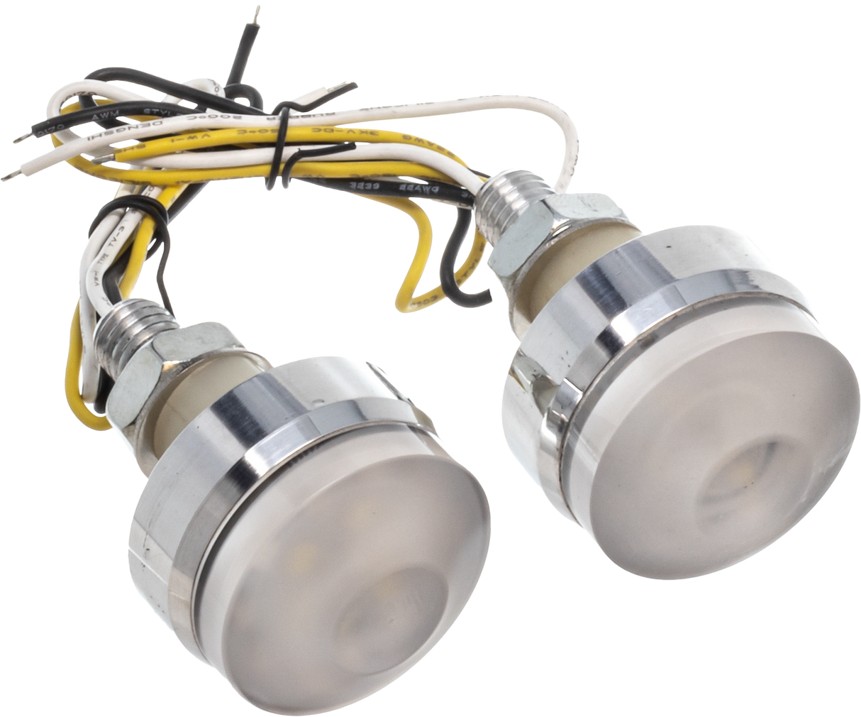 LETRIC LIGHTING COGrip-Light Led Flush Polished White/AmberLLC-PSM-TS