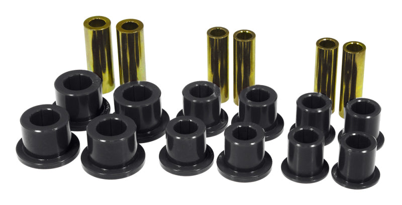 Prothane 99-04 Ford F250/350 SD 2/4wd Front Leaf Spring Bushings - Black 6-1025-BL