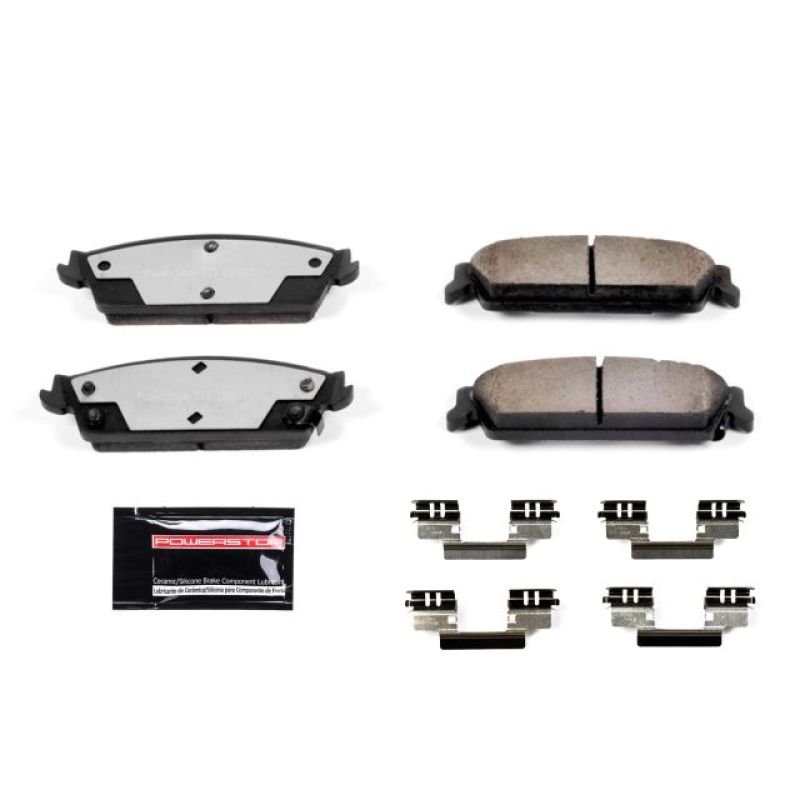 Power Stop 99-00 Cadillac Escalade Rear Z36 Truck & Tow Brake Pads w/Hardware Z36-1194