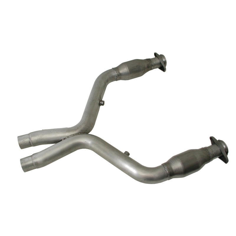 BBK 11-14 Mustang 5.0 Short Mid X Pipe With Catalytic Converters 3.0 For BBK Long Tube Headers 1658