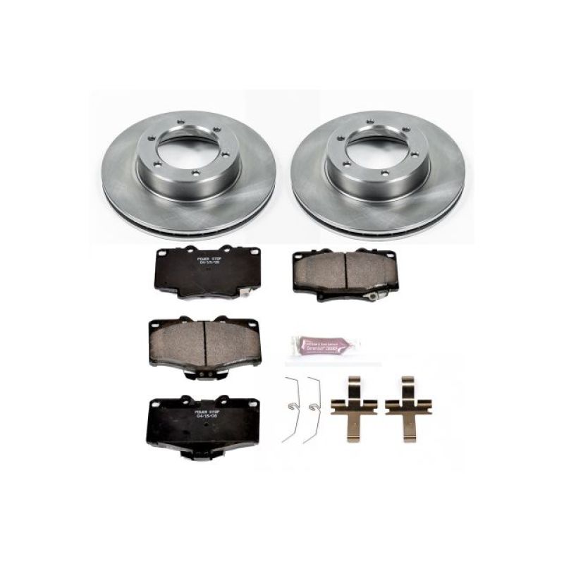 Power Stop 91-95 Toyota 4Runner Front Autospecialty Brake Kit KOE1150