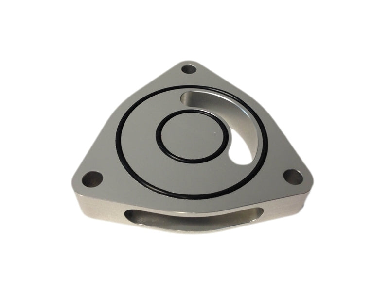 Torque Solution Blow Off BOV Sound Plate (Silver): Kia Optima 2.0T TS-GEN-002S-2