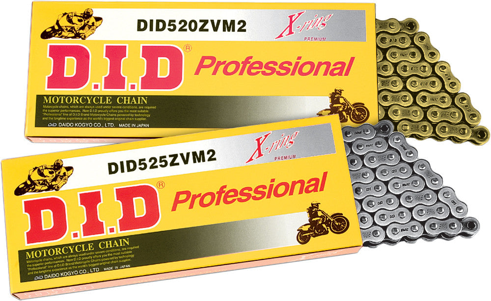 D.I.D X2-Ring Sealed 530zvm2 Rivet M Asterlink Gold 530ZVM2S MASTER LINK