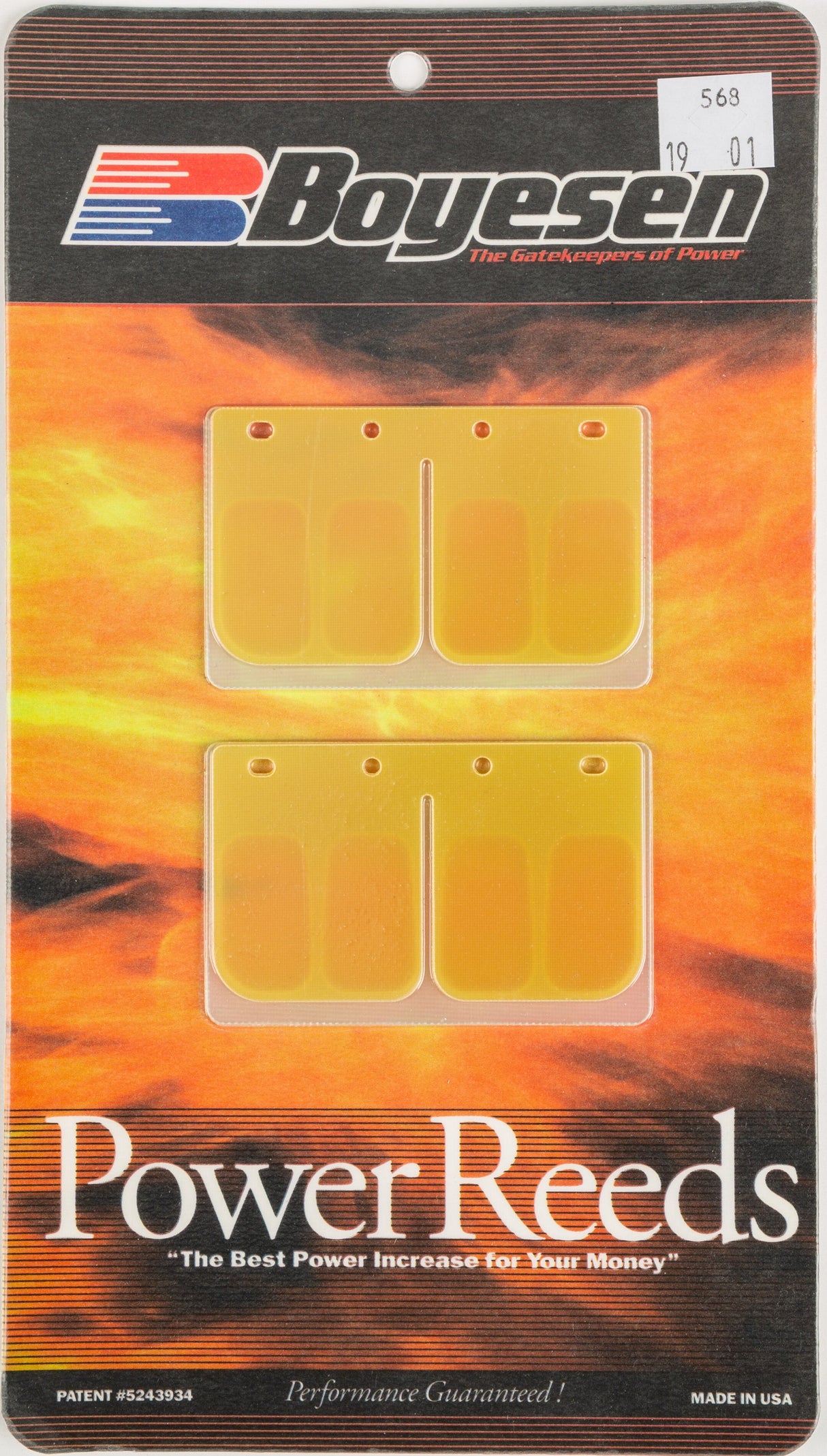 BOYESEN Snowmobile Reeds 568