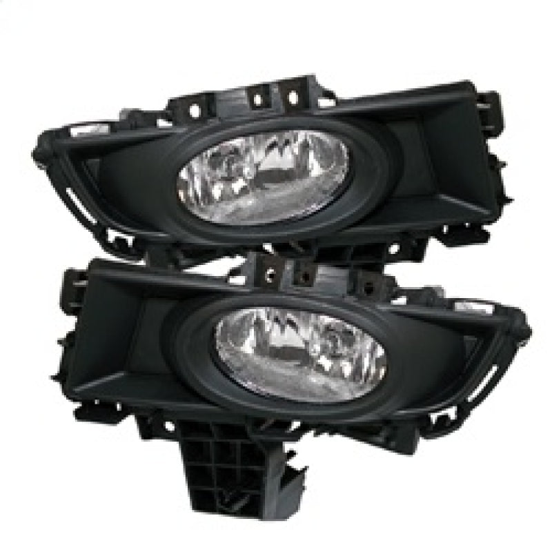 Spyder Mazda 3 07-08 4Dr OEM Fog Lights (Wont Fit Sports/Gt Or Htchback)w/swch Clear FL-CL-MAZ307-C 5020765