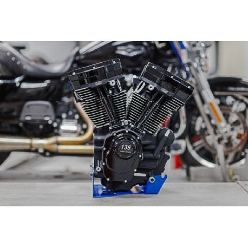 S&S Cycle 17-23 Oil-Cooled M8 Touring MK136 Black Edition Engine 310-1290