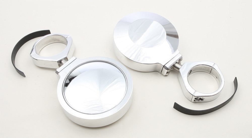 MODQUADBillet Side Mirrors Round Polished 2"SIDE-2