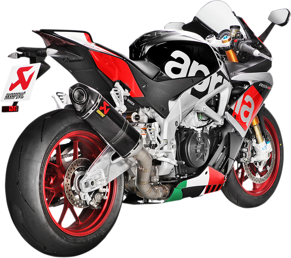 AKRAPOVIC Muffler - Carbon Fiber RSV4 2015-2016 S-A10SO8-RC 1811-2936