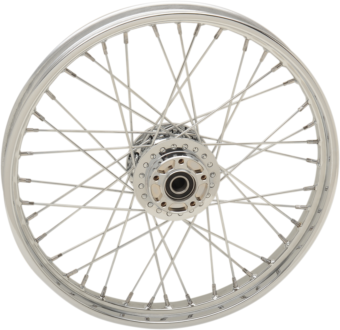 DRAG SPECIALTIES Rueda delantera - Disco único/Sin ABS - Cromada - 21"x2.15" - MODELOS FXD N/F FXDWG '08-'17 64389A