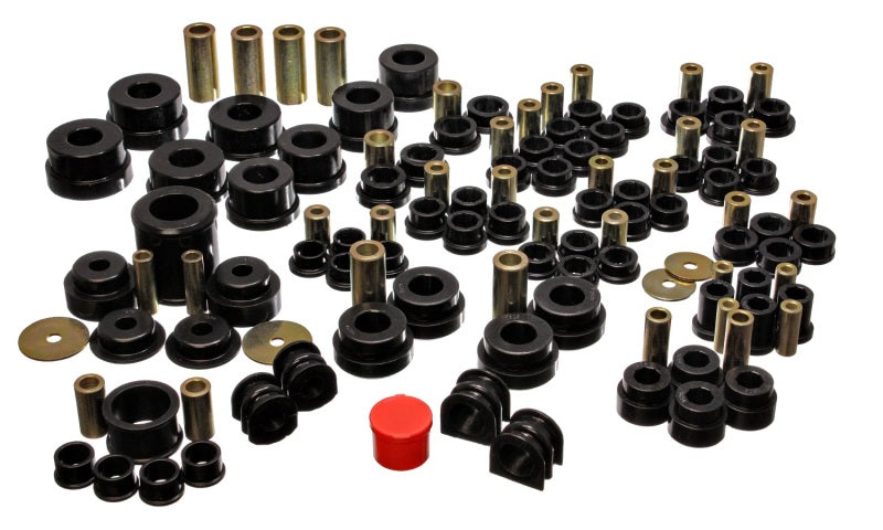 Energy Suspension 02-09 Nissan 350Z / 03-07 Infiniti G35 Coupe Black Hyper-Flex Master Bushing Set 7.18108G