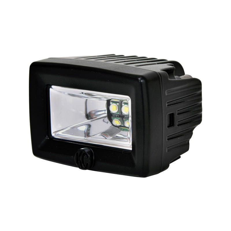 KC HiLiTES C-Series C2 LED 2in. Backup Area Flood Light 20w (Pair Pack System) - Black 519