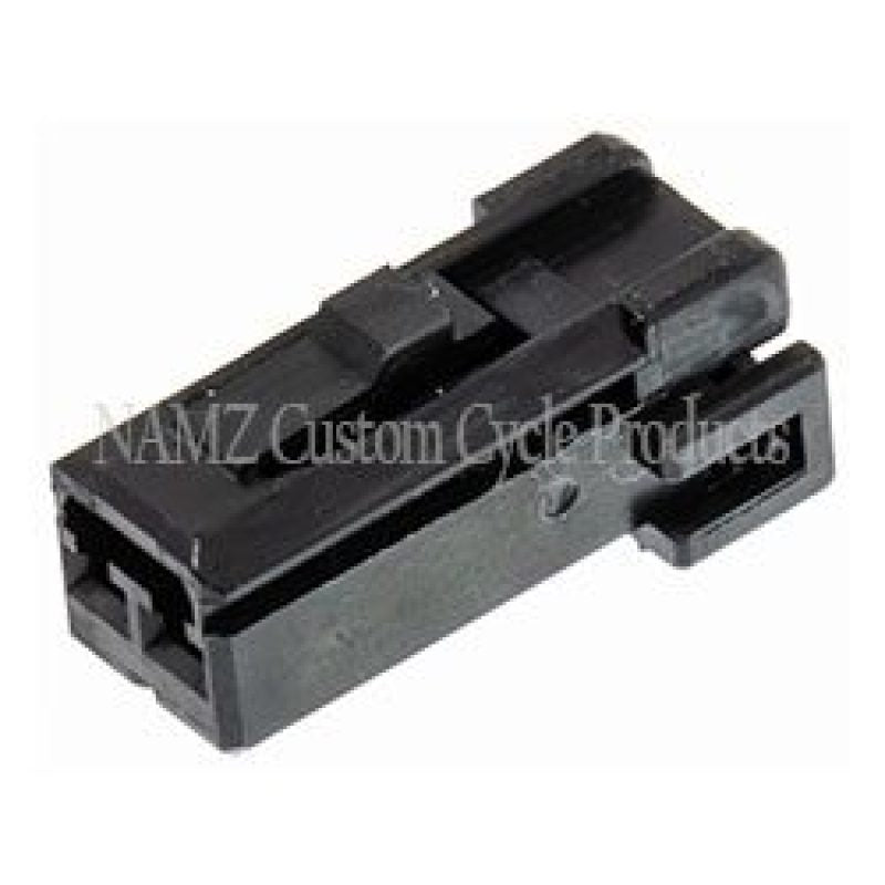 NAMZ AMP Multilock 2-Position Female Wire Plug Housing (HD 73152-96BK) NA-174463-2