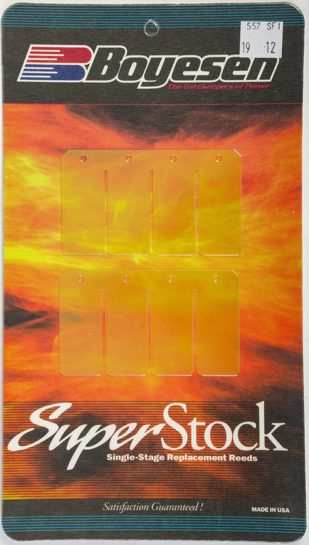 BOYESEN Super Stock Reeds 557SF1