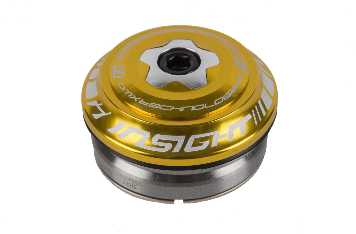 INSIGHT Integrated 1-1/8" Headset Gold INHDI118GDGD
