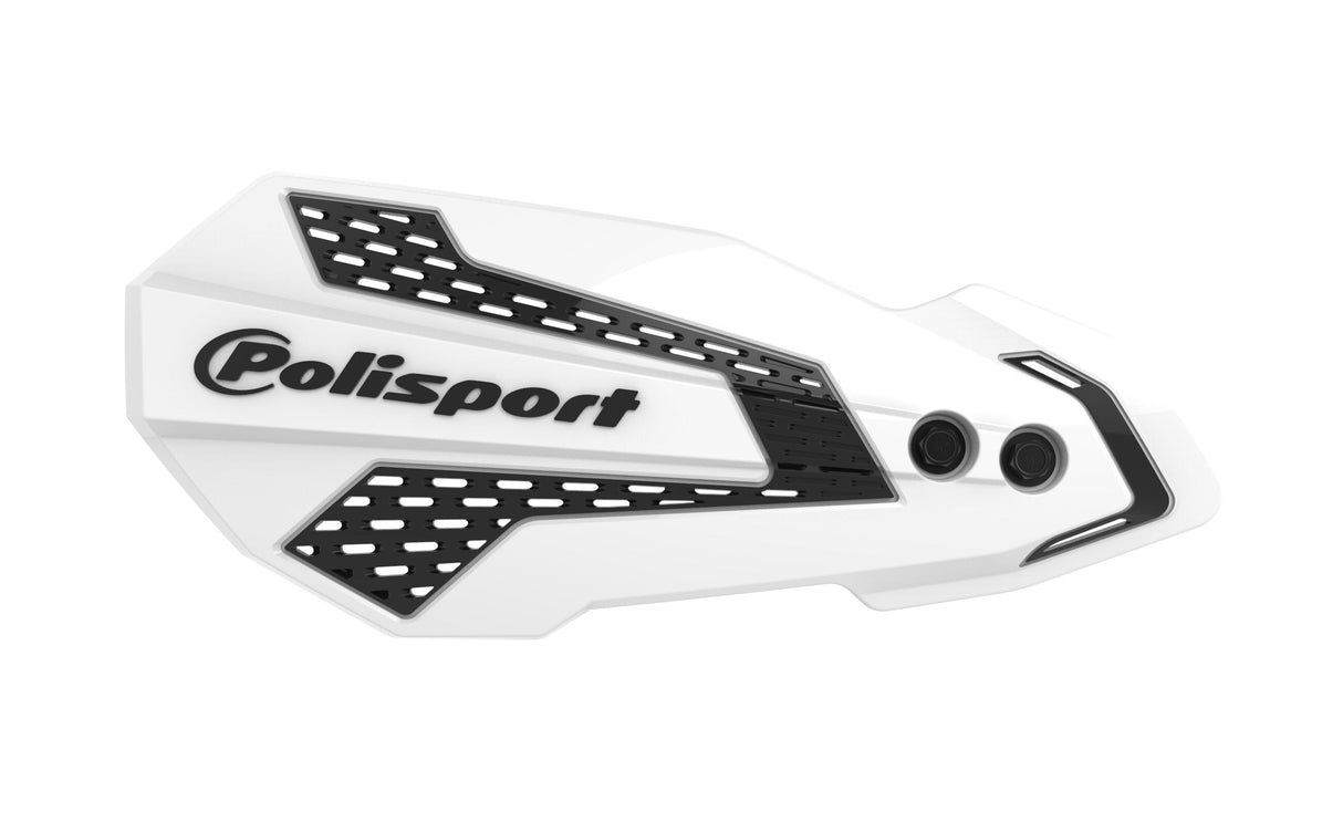 POLISPORT Mx Flow Handguards White/Black 8308200020