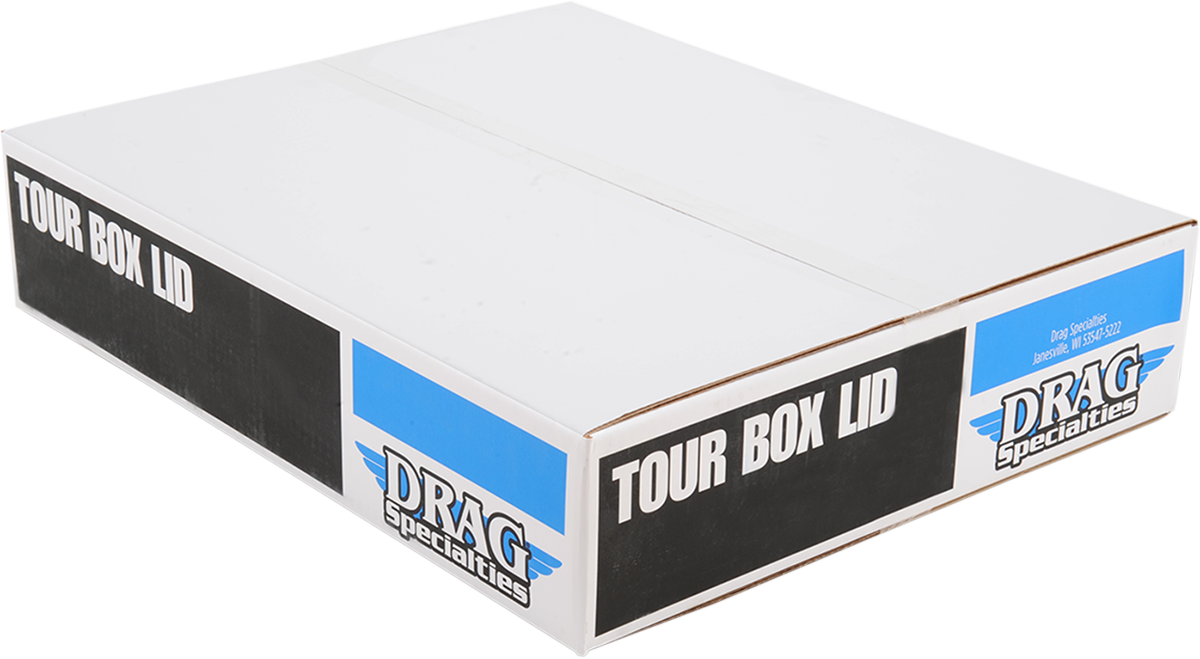 DRAG SPECIALTIES Tapa del maletero Precision Tourbox - '06-'13 MTBY-1131