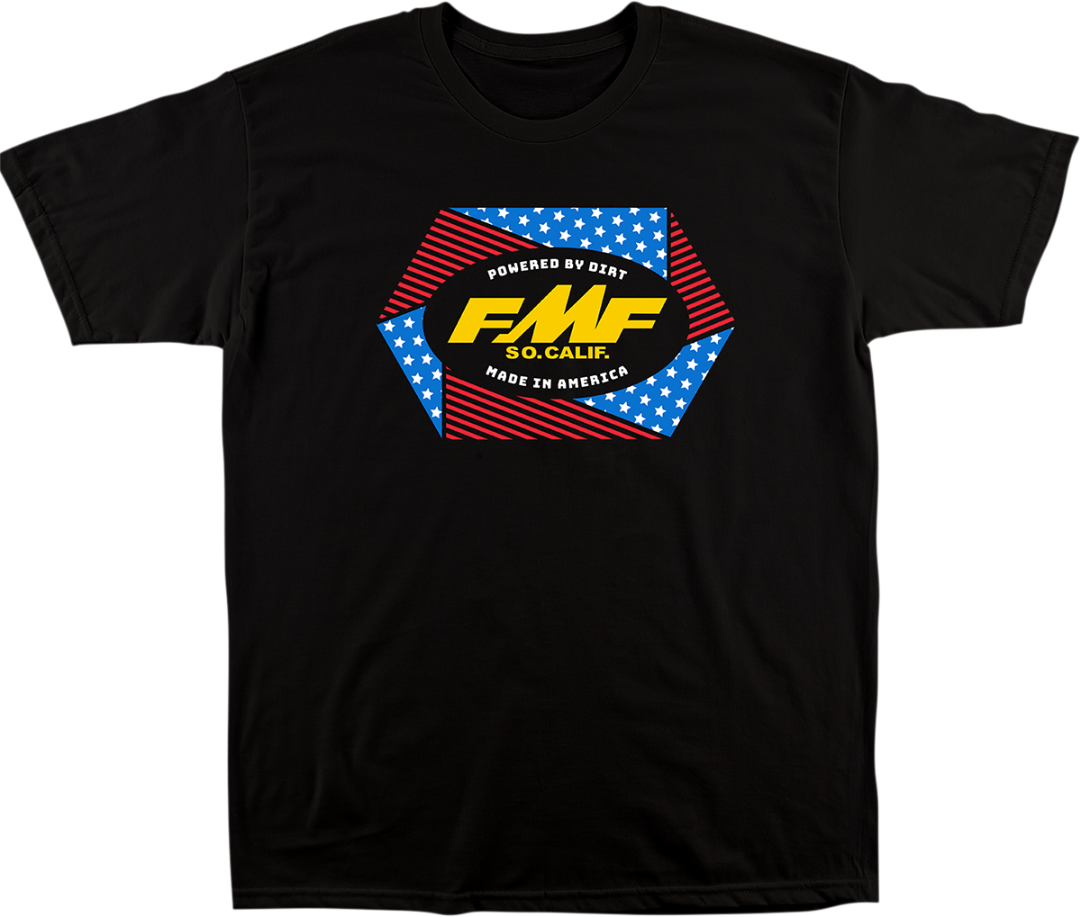 Camiseta FMF Geometry - Negra - Pequeña SU21118901BKSM 3030-20691