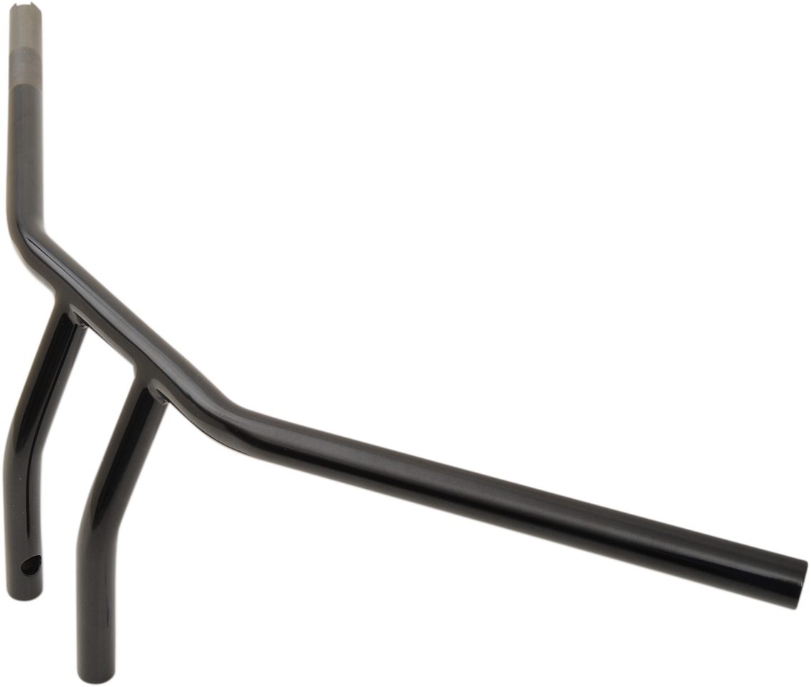 Manillar DRAG SPECIALTIES - Barra en T - Perforado/con hoyuelos - 8" - Negro 0601-4228