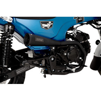VANCE & HINES Upsweep Slip-On Muffler - Black - 125 Dax 48431 1811-4804